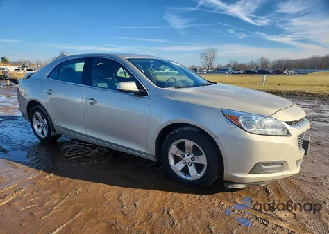 2015 Chevrolet Malibu 1Lt из США, поврежденный, VIN 1G11C5SL2FF196280